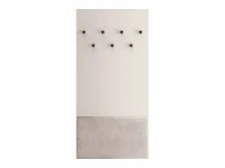 SELSEY Perchero de pared - 69 cm - grisáceo - DIOCE