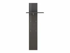 Web furniture Perchero de pared 4 ganchos estante vestíbulo diseño moderno Magic Jako Ardesia