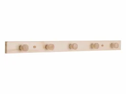 Perchero de Pared Abano, Marrón, 1,5x70x5 cm, Kendra Home