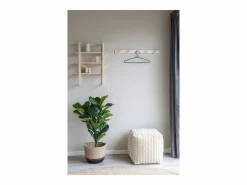 Perchero de Pared Abano, Marrón, 1,5x70x5 cm, Kendra Home