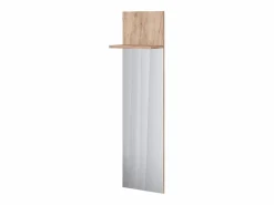Vicco Perchero de pared roble dorado 36x21.6x135 siri