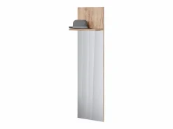 Vicco Perchero de pared roble dorado 36x21.6x135 siri