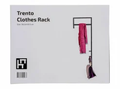 Sale Perchero de Pared Trento, , 30x3x82 cm, Kendra Home Negro