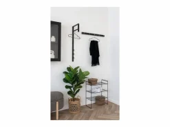Sale Perchero de Pared Trento, , 30x3x82 cm, Kendra Home Negro