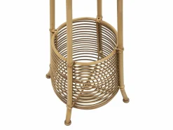New Perchero de pie en ratán con paragüero 49x175 cm Panama Mueble Perchero