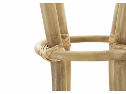 New Perchero de pie en ratán con paragüero 49x175 cm Panama Mueble Perchero