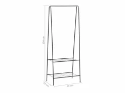 Clearance Perchero de ropa 59x35x150 cm ES160756 Burro Para Ropa