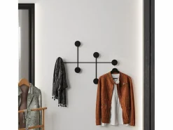 Calicosy Perchero mural con 6 ganchos en metal H60 cm - DAMA