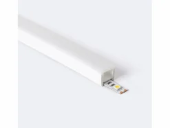 Discount Perfil Neón SFLEX 20x16 Superficie/Empotrable Curva Vertical para Tira LED IP20 hasta 12 mm 50 m Guirnalda Luminosa