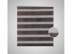 Persiana Cebra 80 x 175cm Café ES582930