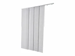 Clearance Persiana de Paneles SucceBuy con Riel Extensible, 116-218 cm de Ancho, Panel Japonés Vertical Ajustable hasta 243 cm de Altura, Persianas De Interior