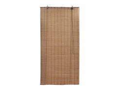 Helloshop26 Persiana enrollable de bambú marrón 120 x 220 cm para ventana con protección visual 4102148