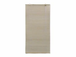 Helloshop26 Persiana enrollable de bambú natural 140 x 160 cm para ventana con protección visual 4102143
