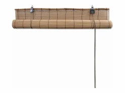Helloshop26 Persiana enrollable de bambú marrón 120 x 160 cm cortina para ventana contraventana de privacidad 4102147/2