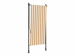 Online Persiana enrollable exterior tela acero y blanco ES505511 Estor Y Toldo