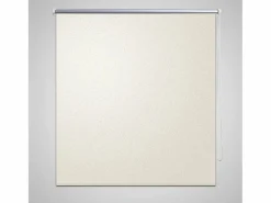 Best Helloshop26 Persiana enrollable opaca color crema de 120 x 230 cm cortina para ventana persiana de privacidad 4102055 Negro