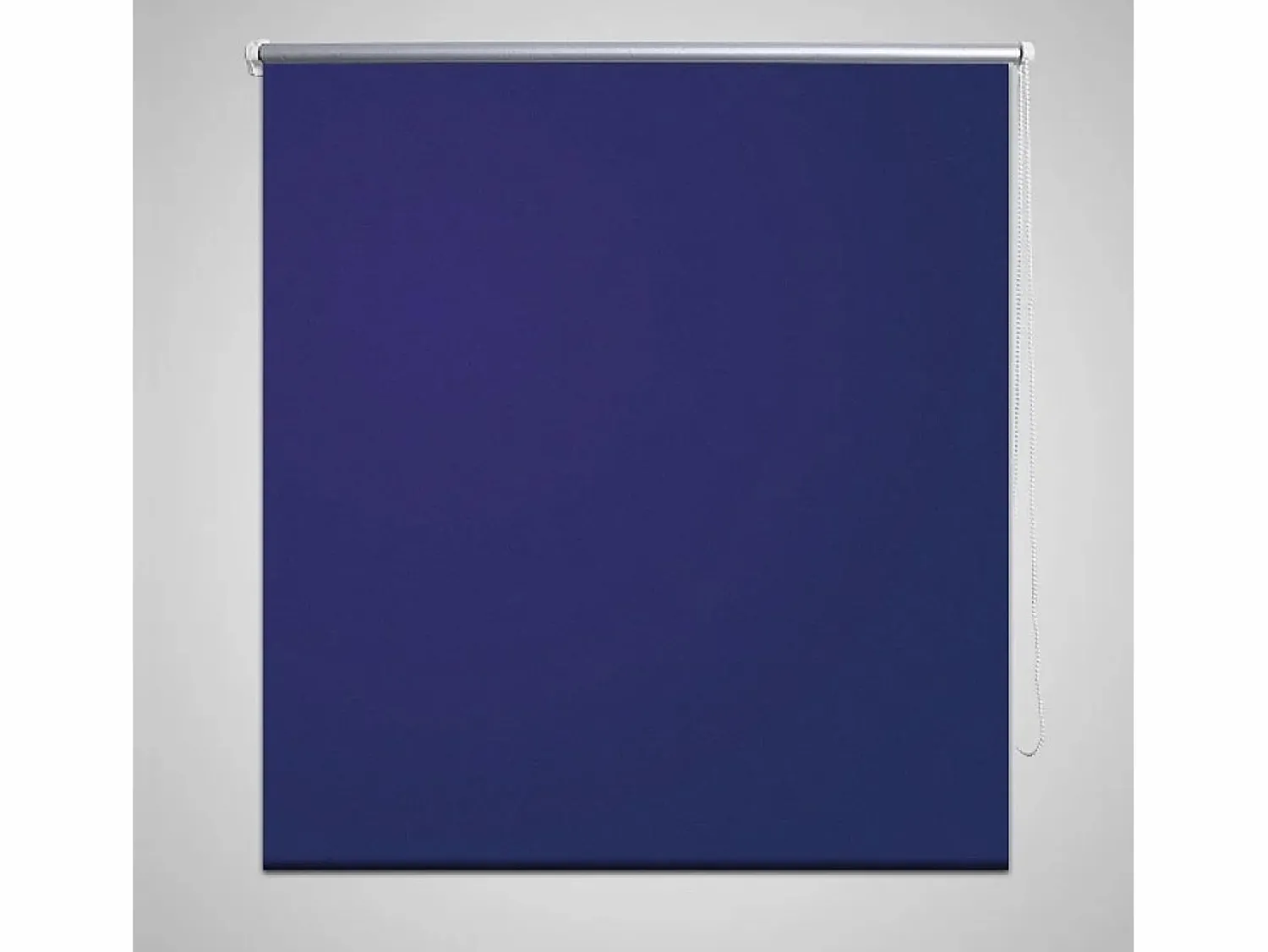 Outlet Helloshop26 Persiana enrollable opaca azul de 120 x 230 cm cortina para ventana persiana de privacidad 4102059 Negro