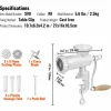 Discount Picadora De Carne Manual SucceBuy, De Hierro Fundido Resistente Con Abrazadera De Mesa De Acero