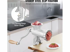 Discount Picadora De Carne Manual SucceBuy, De Hierro Fundido Resistente Con Abrazadera De Mesa De Acero