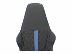 Discount Clicnbuy piezas Silla gaming con masaje cuero sintético y negro Azul