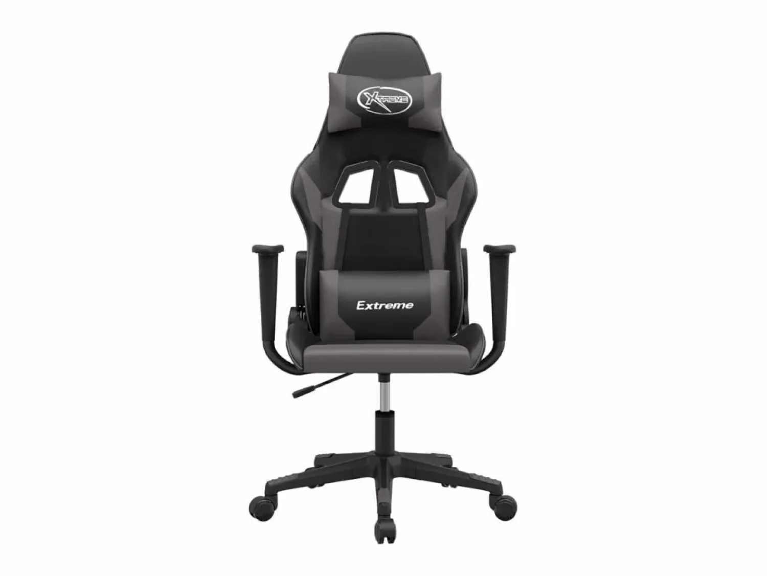 Clicnbuy piezas Silla gaming cuero sintético y gris