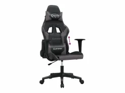 Clicnbuy piezas Silla gaming cuero sintético y gris