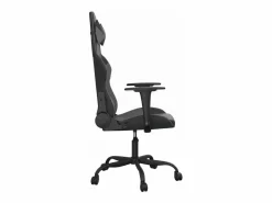 Discount Clicnbuy piezas Silla gaming de masaje cuero sintético negro y Gris
