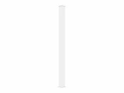 Clearance EXPERTLAND Pilar para portón de aluminio - L15 cm x Alt. 190 cm - - NERETO Blanco