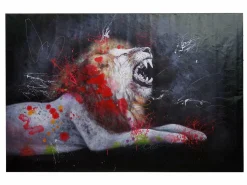 New MCW Pintura al óleo León -H25, 100x150cm Multicolor