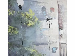 Online Pintura al óleo pueblo pintado a mano Cuadro
