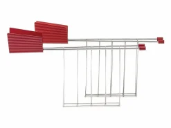 Alessi Pinza para Espagueti MDL08RACKR en Metal , Accesorio de Cocina Práctico y Elegante