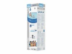 Piscina con estructura Steel Pro 396x84 cm ES555773