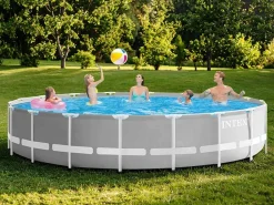 Best Piscina de jardín 549x122 cm con bomba y accesorios Piscina Tubular