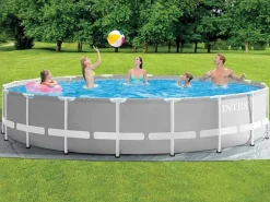Best Piscina de jardín 549x122 cm con bomba y accesorios Piscina Tubular