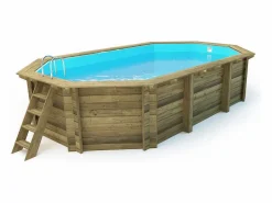 Outlet Piscina de madera "Florida 145" - 6,57 x 4,57 x 1,45 m Piscina De Madera