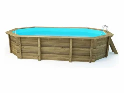 Outlet Piscina de madera "Florida 145" - 6,57 x 4,57 x 1,45 m Piscina De Madera