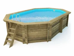 Habitat et jardin Piscina de madera "Seychelles" - 4,00 x 3,00 x 1,20 m