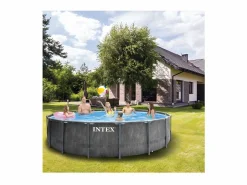Discount Piscina desmontable Prism Frame Greywood 24311L con depuradora Ø549x122 cm Piscina Tubular