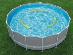 Intex Piscina desmontable Prism Frame 4.485L 4 personas con depuradora 76xØ305 cm