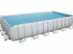 Bestway Piscina Desmontable Tubular Power Steel 732x366x132 cm Depuradora de Arena de 5.678 L/H