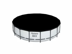 Bestway Piscina Desmontable Tubular Steel Pro Max 549x122 cm con Depuradora Cartucho 5.678 L/H Cobertor y Escalera