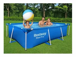 Online Bestway Piscina Desmontable Tubular Infantil Steel Pro 259x170x61 cm Azul