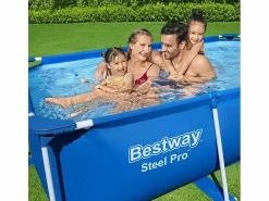 Online Bestway Piscina Desmontable Tubular Infantil Steel Pro 259x170x61 cm Azul