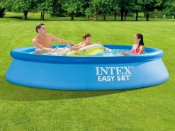 New Piscina hinchable Easy Set 3.077L 3 personas con depuradora 61xØ305 cm Piscina Desmontable