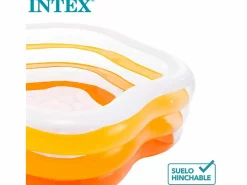 Sale Intex Piscina hinchable infantil Estrella 460L naranja 53x185x180 cm Multicolor