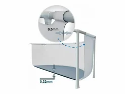 Intex Piscina redonda Prism Frame 26710NP +6A D366x76 cm