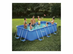 Habitat et jardin Piscina tubular - LUDO 1 - 4 x 2 x 1 m - Filtración cartucho