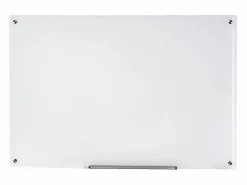 Pizarra Magnética de Cristal SucceBuy, 90 x 60cm, Borrado en Seco Sin Marco