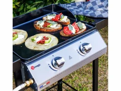 Somagic Plancha de asar a gas 2 fuegos 5,3kW PAMPLUNA