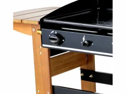 Somagic Plancha de asar a gas ASCAIN 2 quemadores 6kW - Madera
